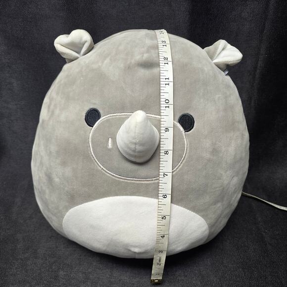 Squishmallows Irvin the Rhino Ultra Soft Stuffed Plush Animal Toy - Picture 8 of 9